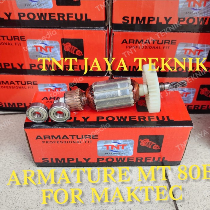 Armature Mt 80B For Maktec / Angker Untuk Bor Tangan Maktec Mt 80B