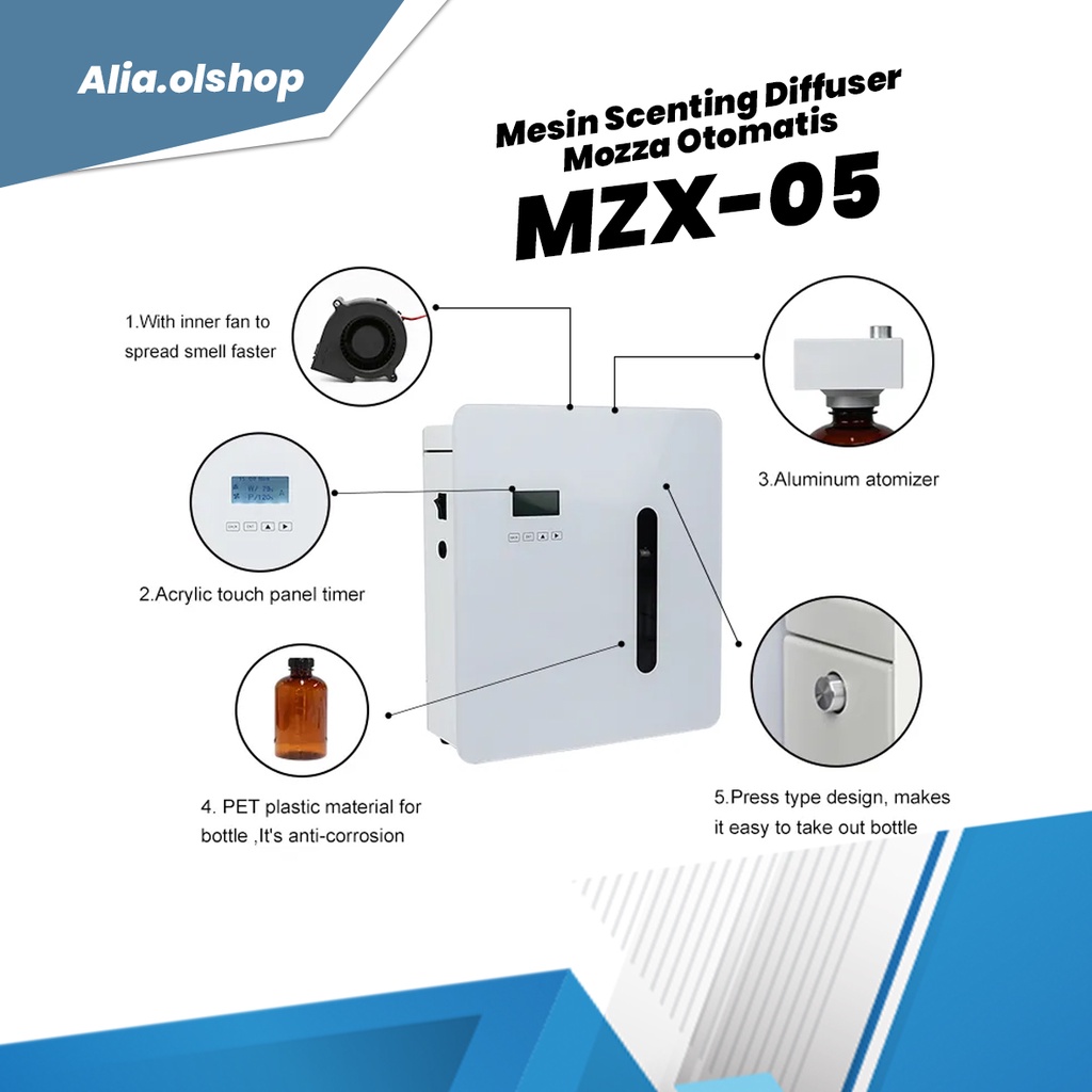 Mesin Scenting Type MZX-05 1000-2000ML