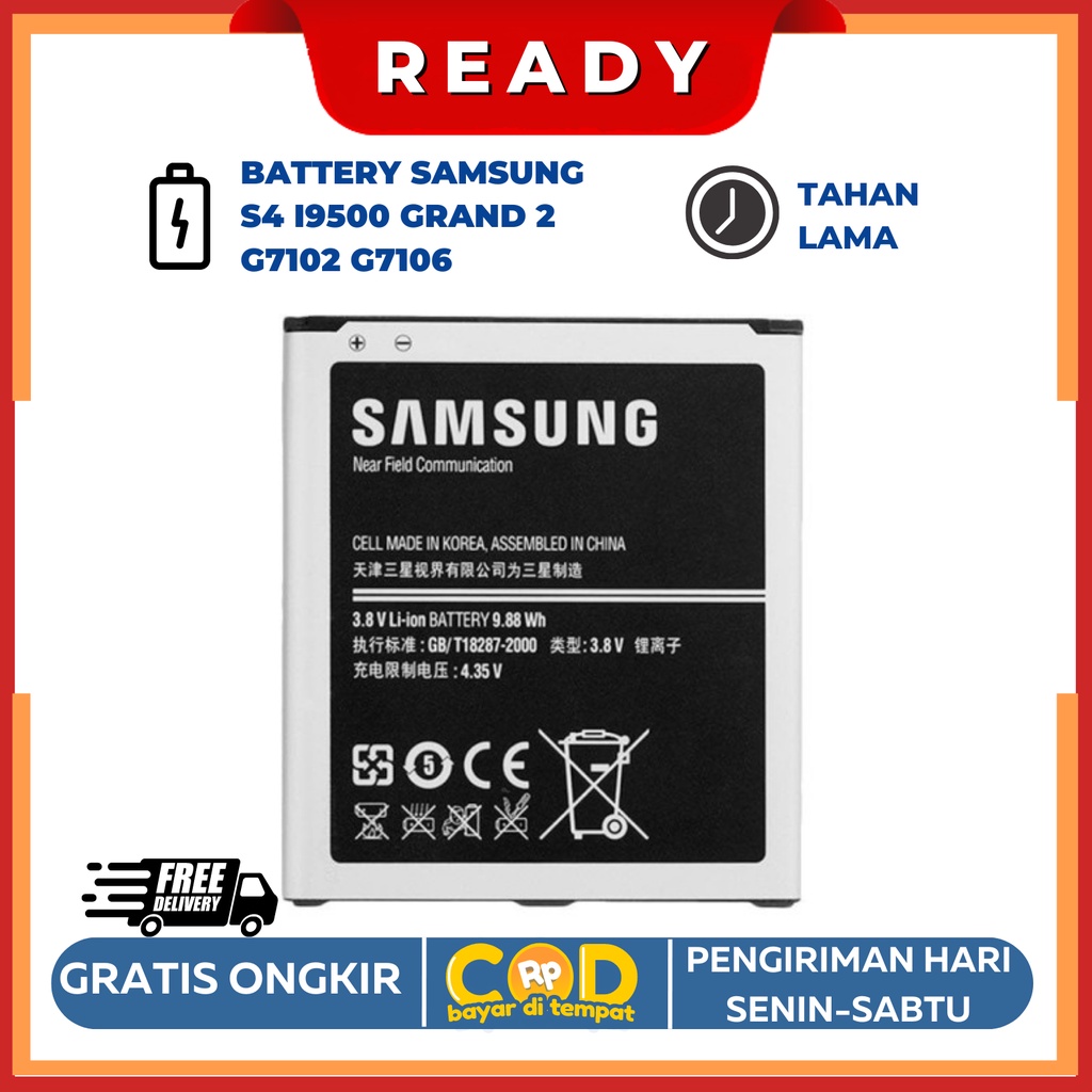 Baterai Samsung S4/i9500/Grand 2 Original