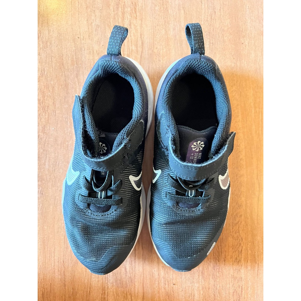 Sepatu Anak Nike Downshifer ORI aunthentic Preloved insole 17cm size EU 28 UK 10.5