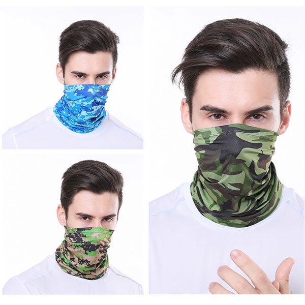 Masker Buff Ninja Motif Army Tengkorak / Masker Motor Helm Multifungsi / TS-120