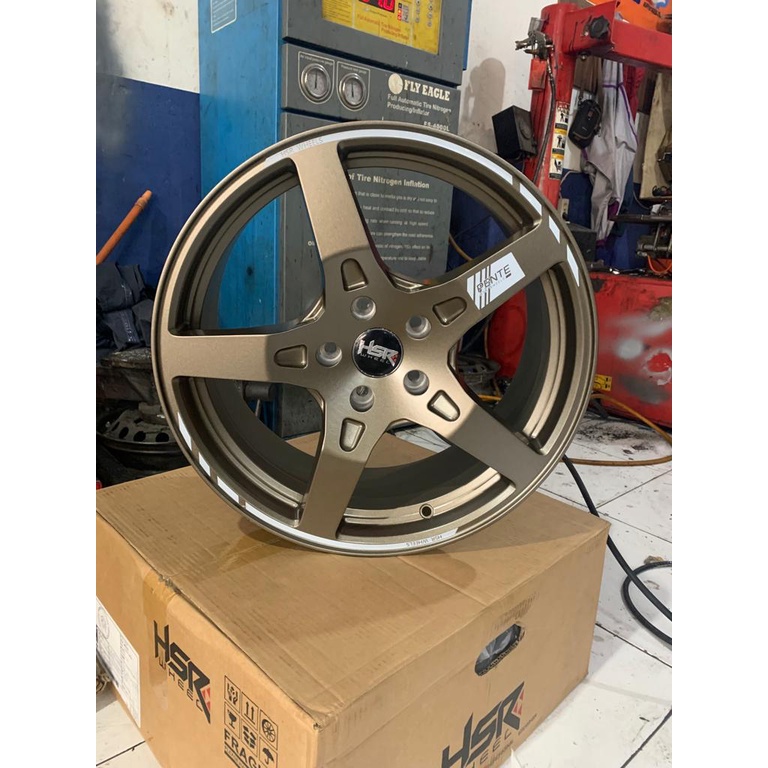 VELG RACING TERBARU HSR MODEL PENTE RING 18 UNTUK MOBIL XPANDER,INNOVA,CIVIC