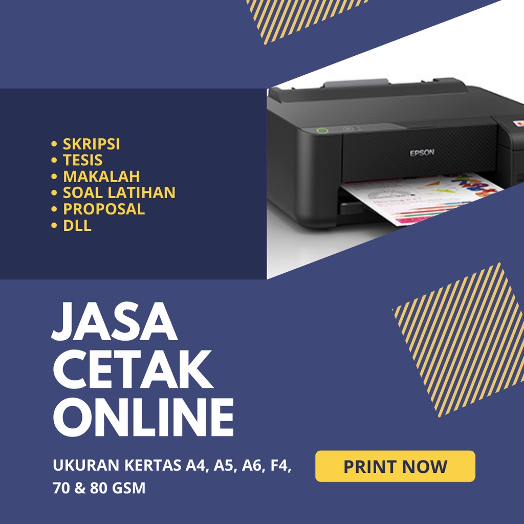 

Jasa Cetak print dokumen HVS A5, A4, F4,