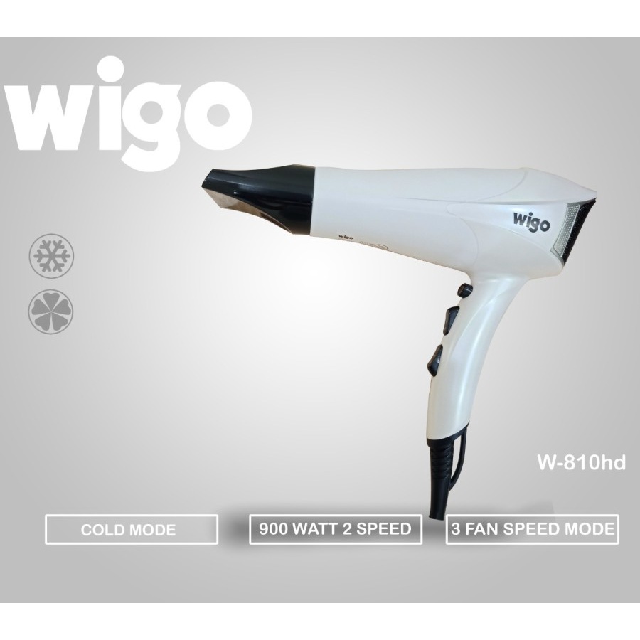 Hairdryer Wigo W-811 ORIGINAL - Hairdryer Hot & Cool Wigo 811