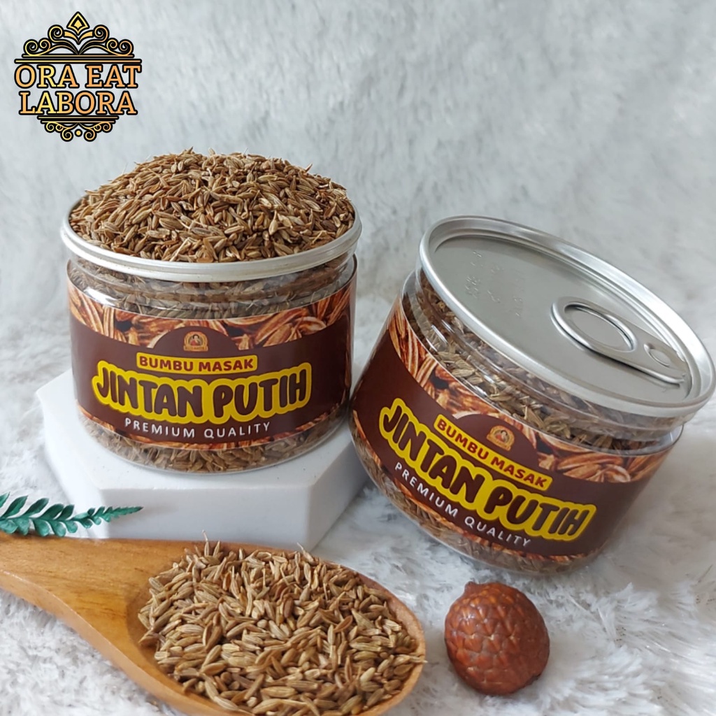 

Can Jintan Putih Jintan India Cumin Kualitas Premium - Ora Eat Labora