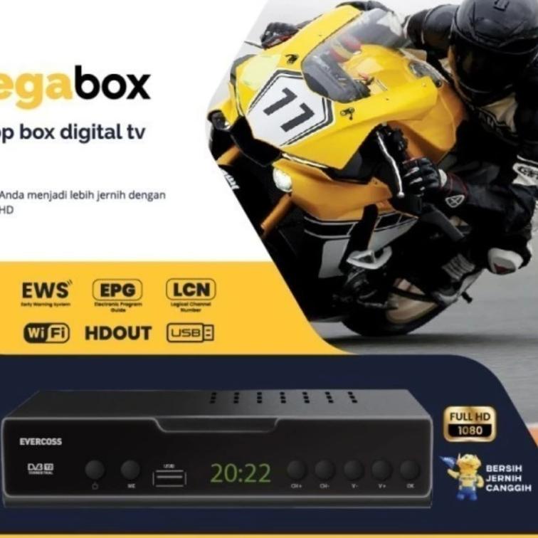 ➩ EVERCROSS Set Top Box Digital TV PRO DVB-T2 ➾