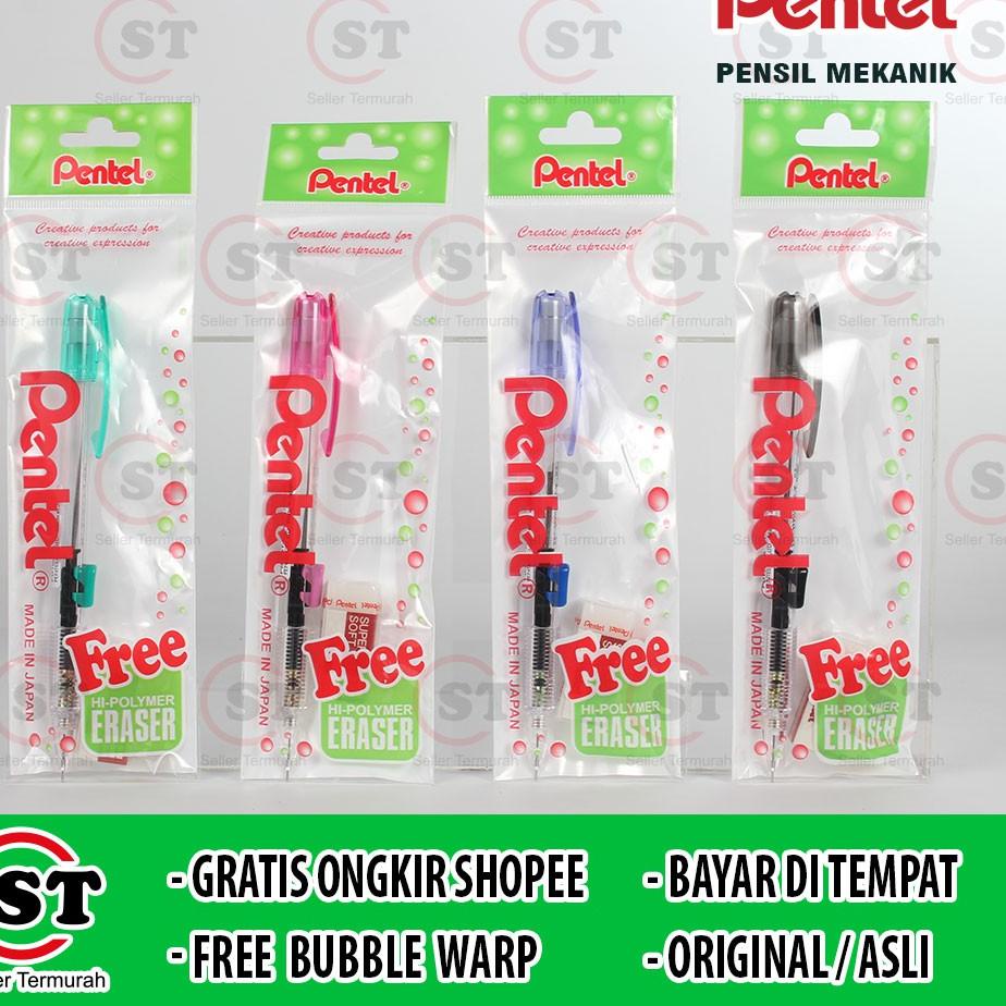 

Kualitas Terupdate [Bayar Ditempat] - Pensil Mekanik Pentel PD 105T / Pensil Techniclick Pentel 0.5 Paket Hapusan PD105T PD 105