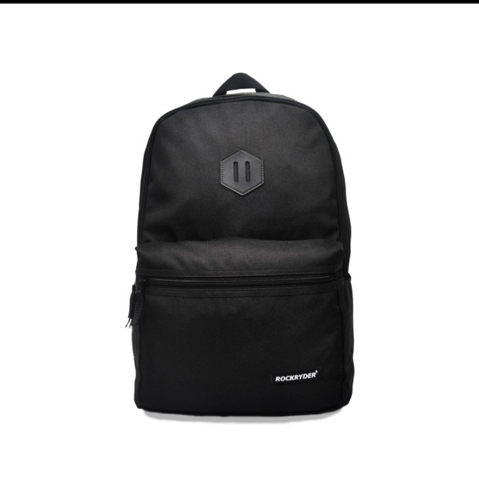 Tas Ransel Pria TAS BACKPACK RANSEL UNISEX WATERPROOF PRIA WANITA 15INC - Hitam(I0Q5) tas ransel pri