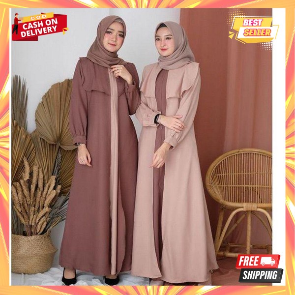 Qiana Gamis Maxy Buju Dress Terbaru Pakaian Dres Syakila Fashion Bsju Baju Drees Juba Wanita Muslima