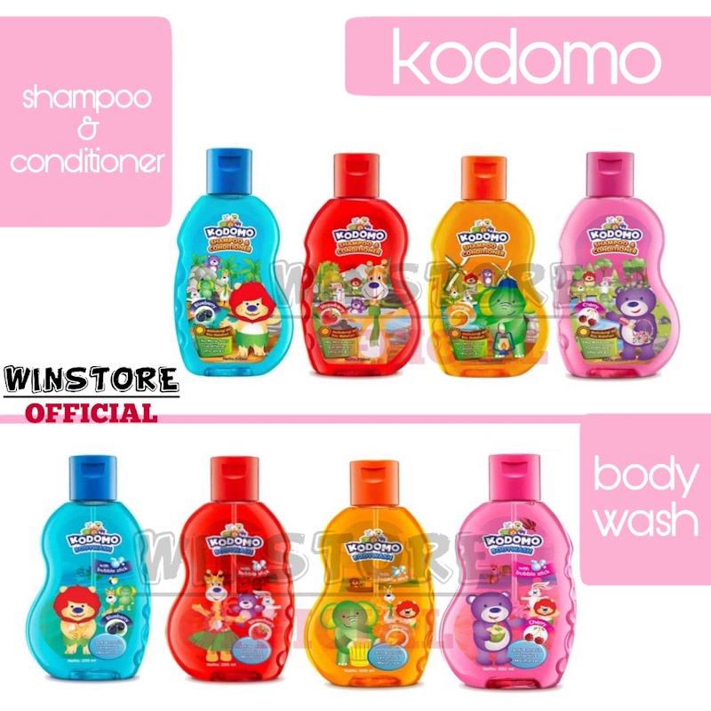 KODOMO SHAMPOO, BODY WASH, TOOTHPASTE - SABUN & SHAMPO, PASTA GIGI