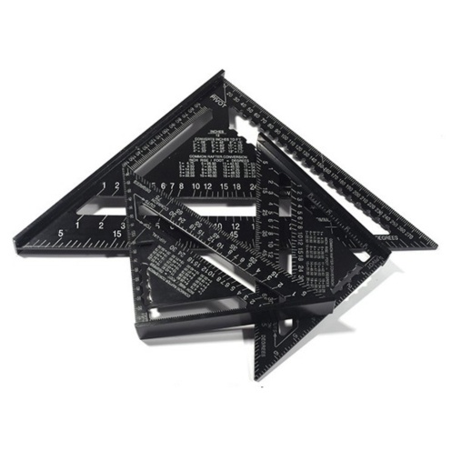 

Unik Penggaris Siku Mistar Triangle Ruler Aluminium 7 inch - A10D01 Limited