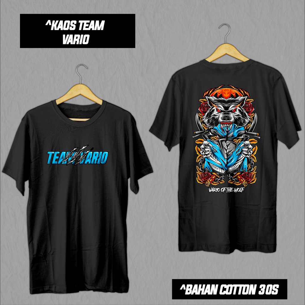 kaos Team Vario Style modifikasi | tshirt vario 150 new 2021 | kaos vario 150 keren | kaos vario 125