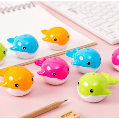 

Rautan pensil whale pencil sharpener cute cartoon