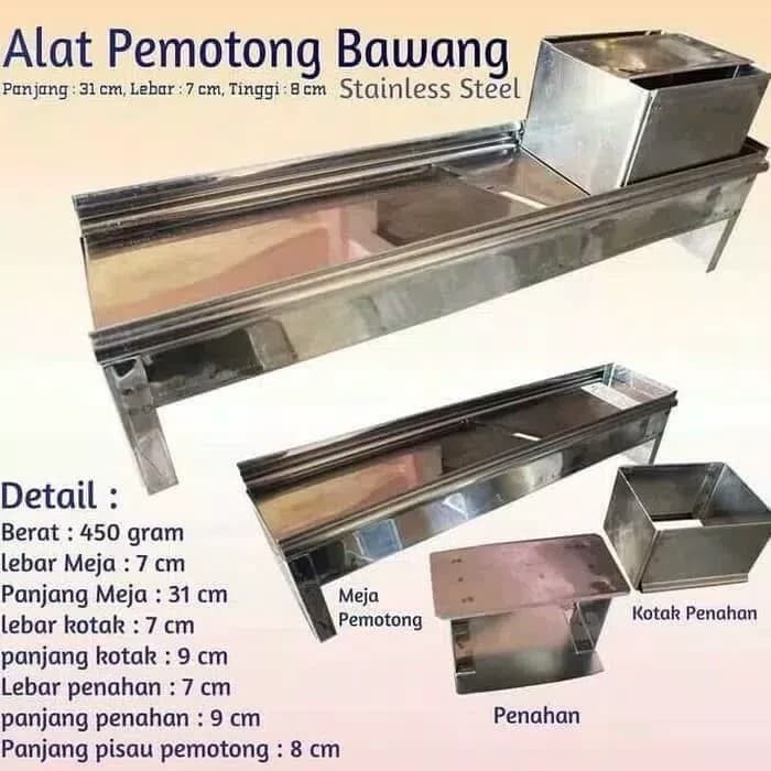 Terlaris Serut Bawang/Pisang/Singkong Bahan Stenlis