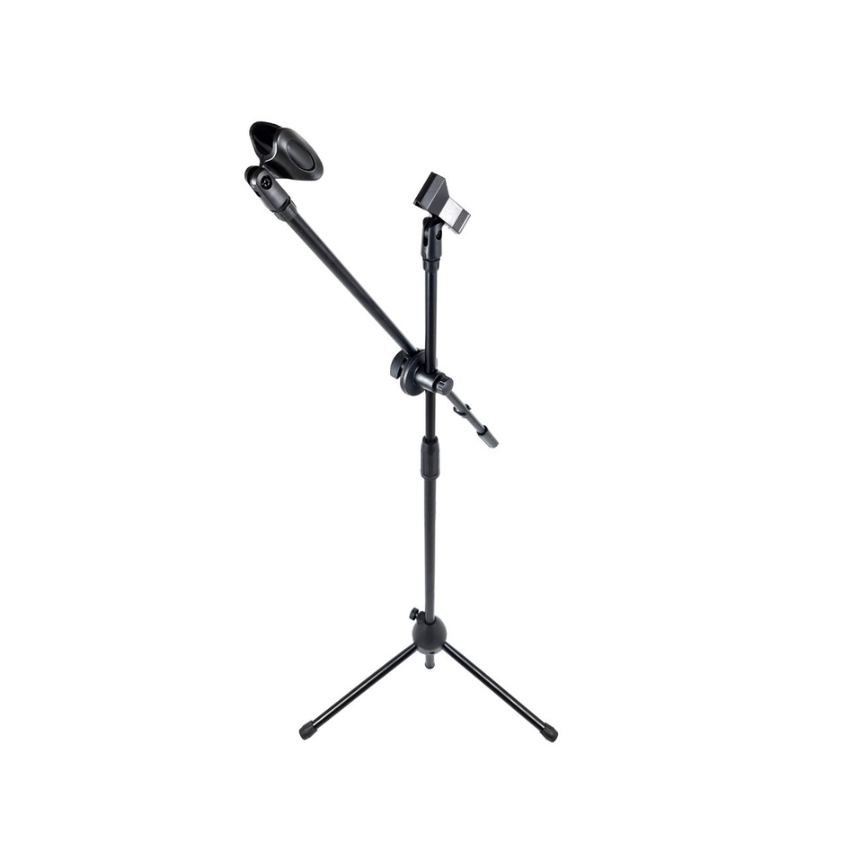 Stand Mic Microphone Lantai / Tripod Holder Mikrofon Merk Pro Include 2 Klip Jakarta