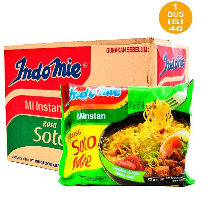 

☊ Indomie Soto Isi 40 Pcs ♬