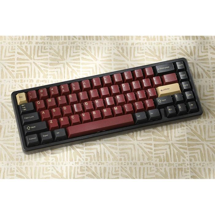 Drop + RedSuns GMK Red Samurai Custom Keycap Set Original Keycaps - Base Kit