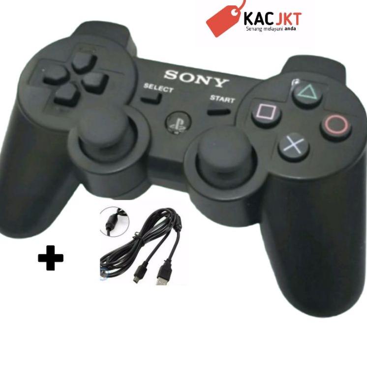 berkualitas STIK PS3 WIRELESS OP ORI PABRIK HITAM STICK PS3 HITAM STIK OP PS3 STICK OP PS3 belkang