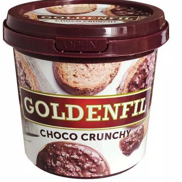 

☛ Hemat 50% choco crunchy 1kg goldenfil EXP 2024 .,,.,.,