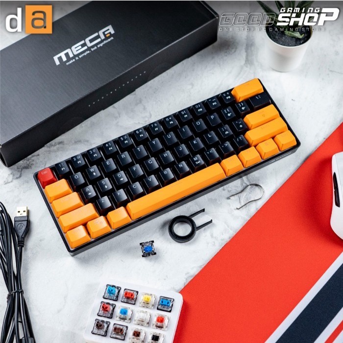 KEYBOARD DA MECA 6 BLACK/WHITE