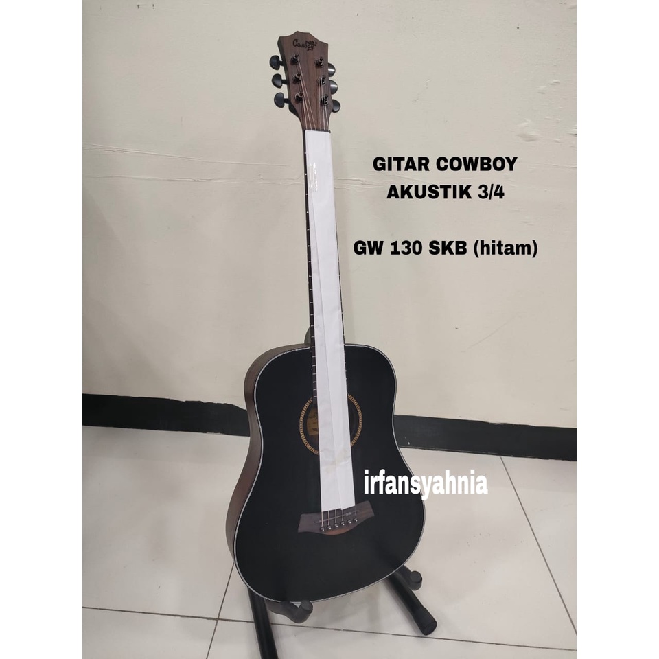 Gitar Cowboy akustik 3/4 guitar accoustic GW 120 ukuran 34 inci ORIGINAL COWBOY