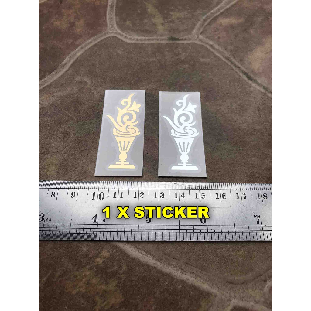 Sticker Logo Flower Pot for Headstock Gitar Les Paul Model Gibson Lp Sg Elektrik Akustik Klasik Nylo