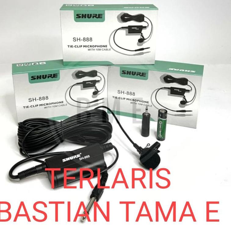 ✨Promo✨ Hari Ini Mic jepit shure super peka cocok untuk imam masjid shure sh 888 ?