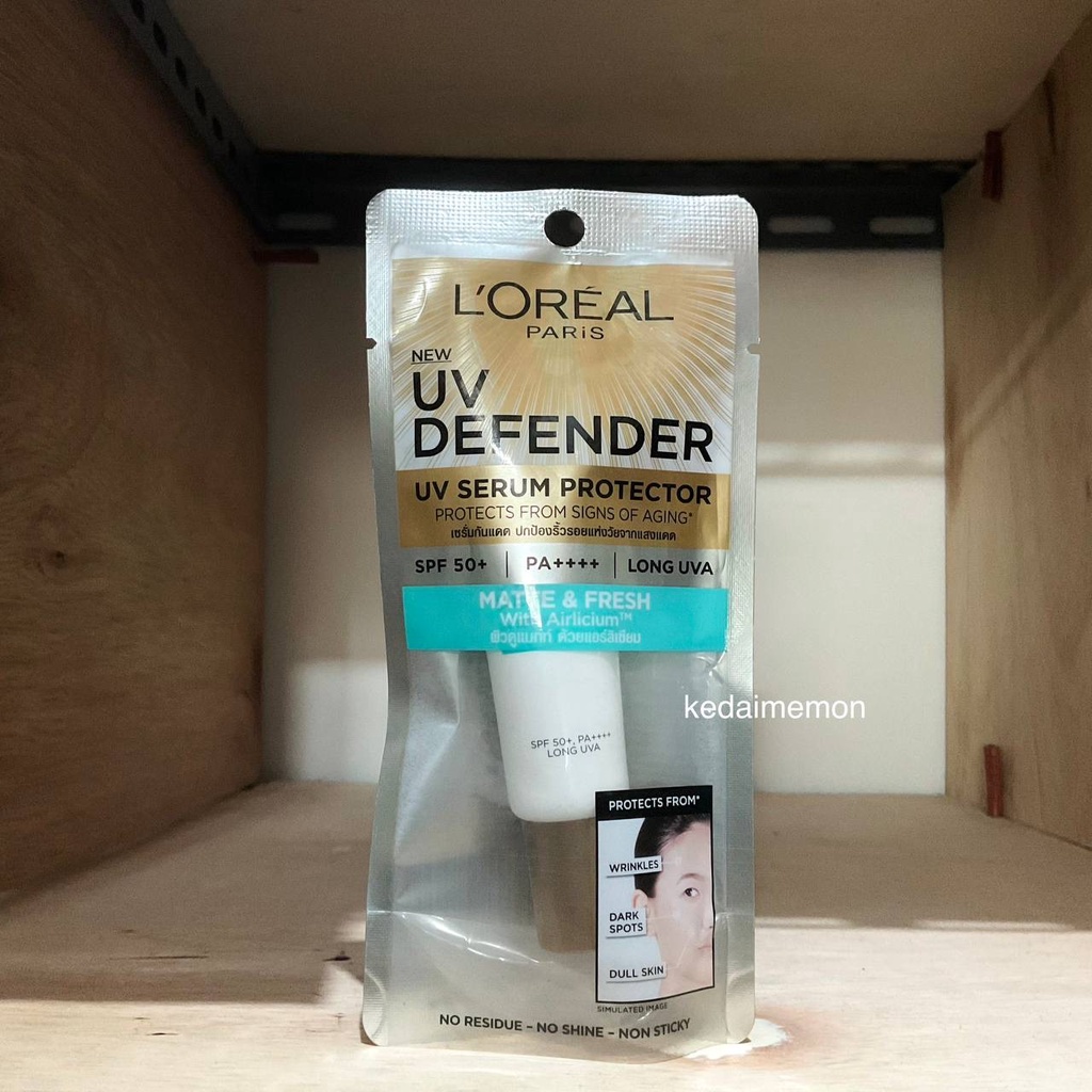 Loreal Paris UV Perfect Sunscreen Skin Care SPF 50 - 50ml (Hasil Matte &amp; Waterproof)