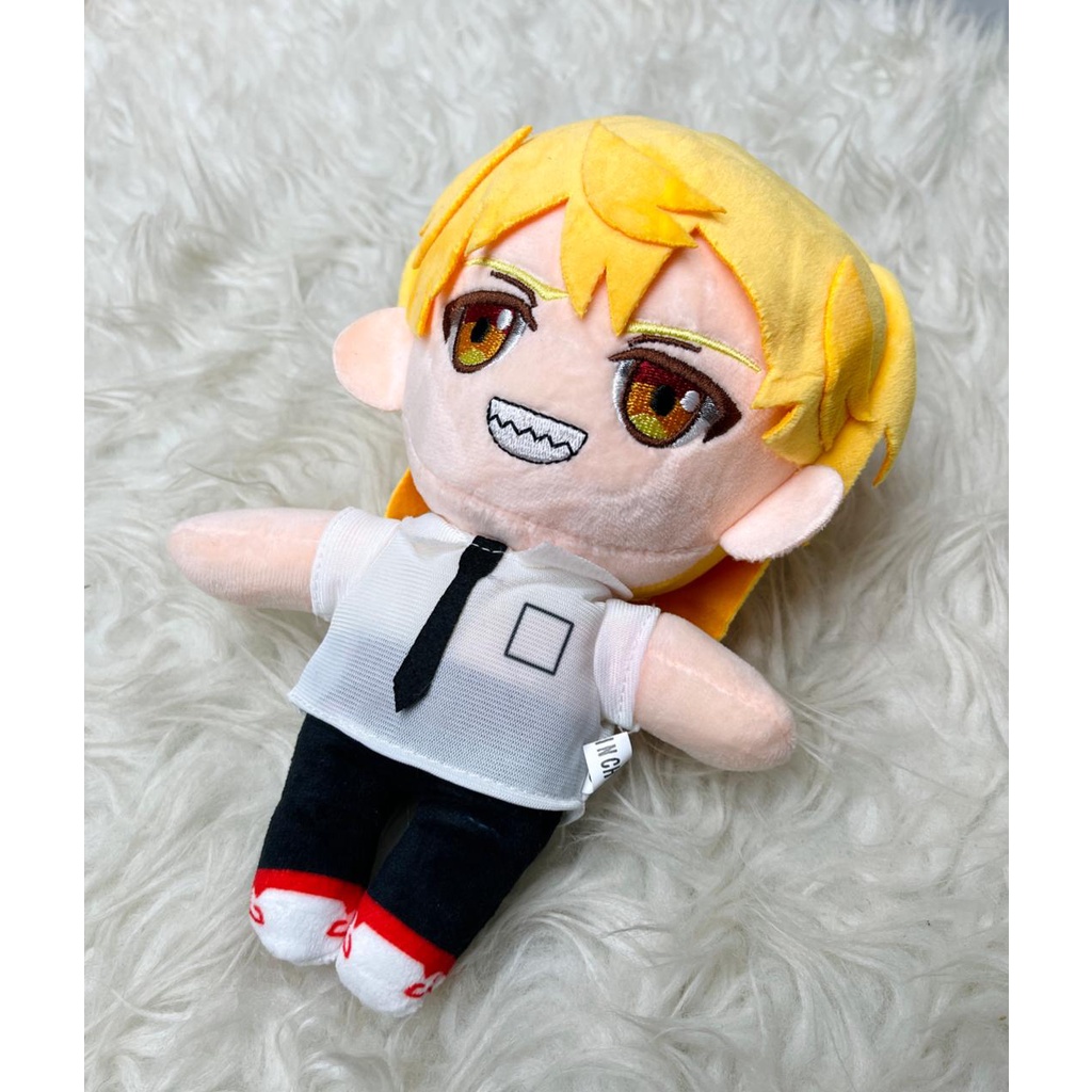 Boneka Denji Casual Chainsawman Chibi Anime Gantungan Cermin dan Kaca Mobil