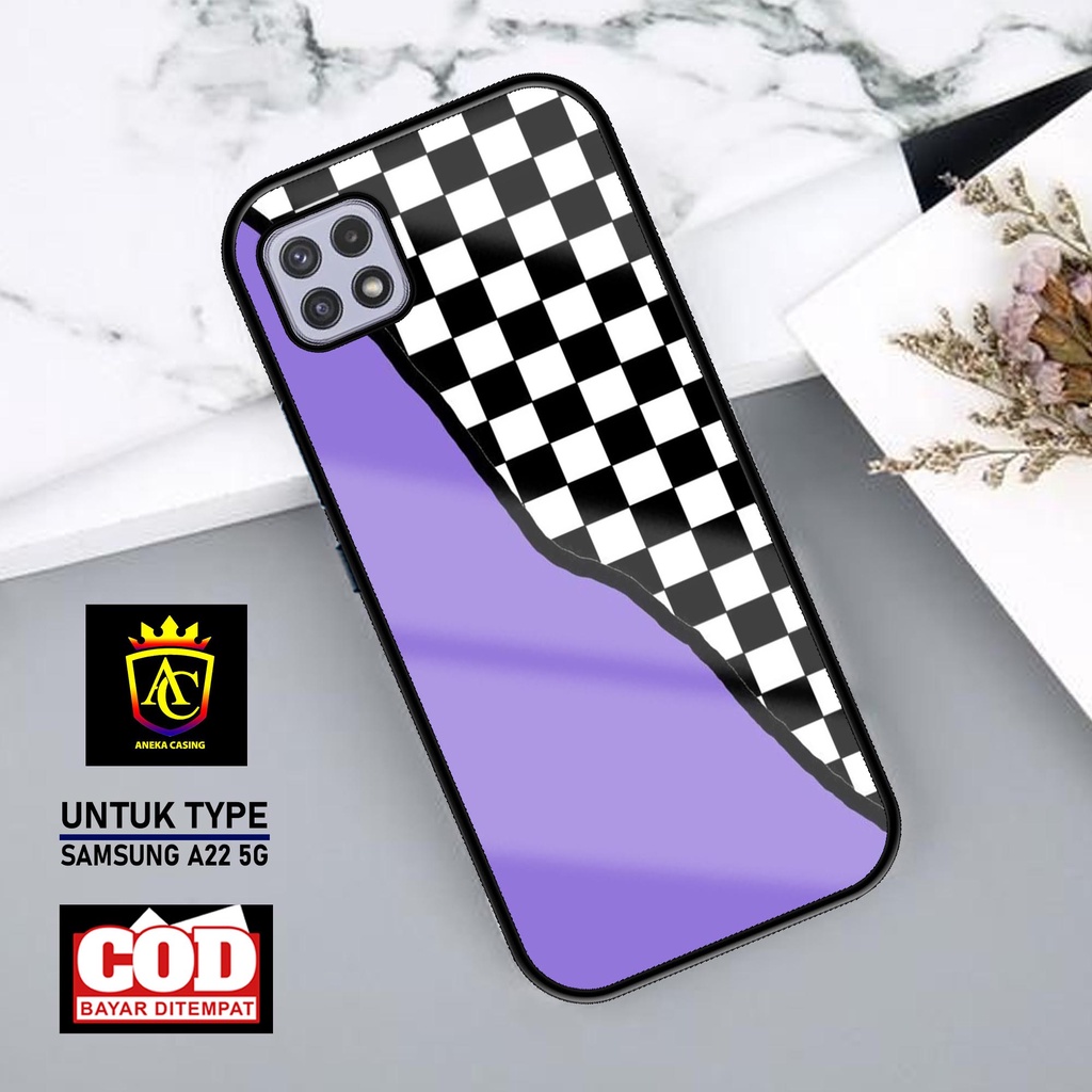 Case Samsung A22 5G Casing Samsung A22 5G Aneka Case [Catur] Case Glossy Case Aesthetic Custom Case 