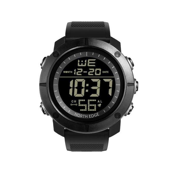 NORTH EDGE TANK Digital Military Army Sport Watch Waterproof 50M