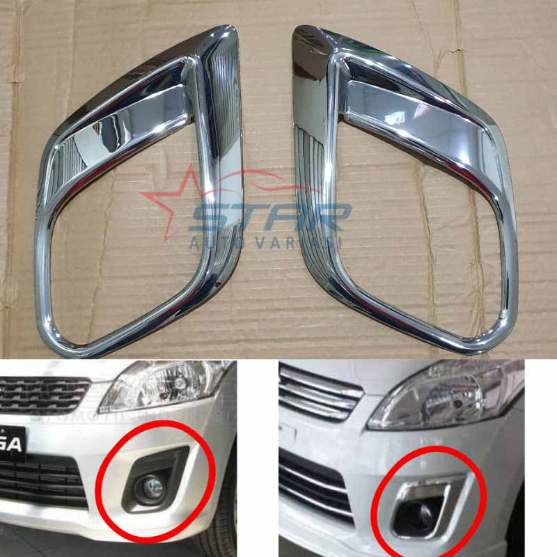 Ring foglamp chrome Ertiga lama 2013-2015.
