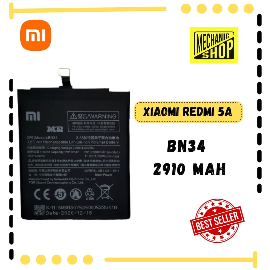 Jual Baterai Xiaomi 5A Terlengkap Harga Terbaru November 2025