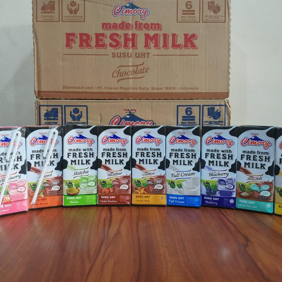 

✿ CIMORY Susu UHT m/w Fresh Milk 250ml (1 karton) ☛