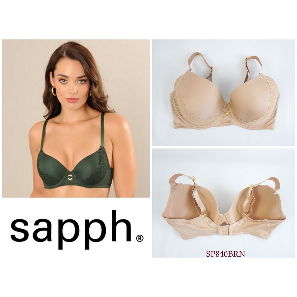 Bra Wanita Kawat Busa Tipis SAPPH  Big Size 42DD s/d 44F Full Cup Pakaian Dalam / Underwear Beha Jum