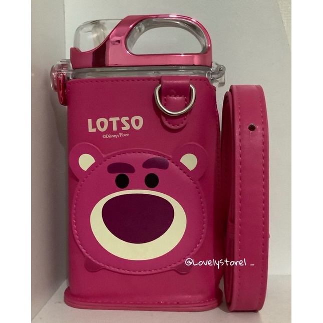 Botol minum lotso original toy story tumbler lotso tumblr botol minum woody buzz slingbag lotso tas 