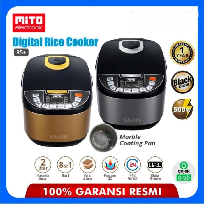 MITO / MITOCHIBA R5+ Rice cooker multi fungsi, Magic com 2L Digital