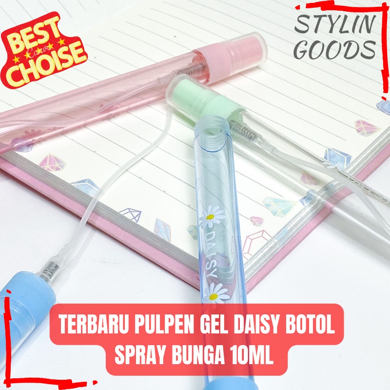 PULPEN GEL BOTOL PARFUM 10 ML DECANT SPRAY PEN GANTUNGAN BOTOL HAND SANITAZER KOSONG PENA UNIK LUCU 