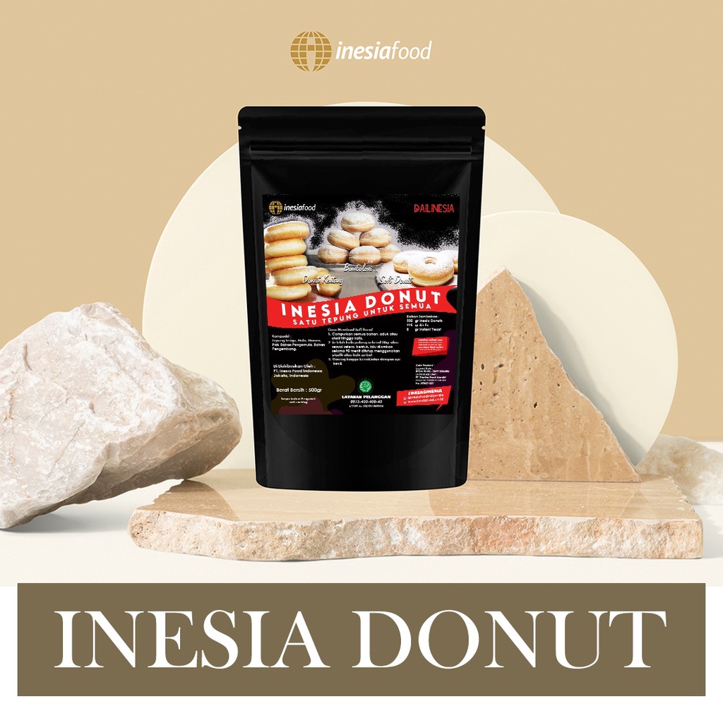 

TEPUNG PREMIX INSTAN DONUT DAILINESIA 500gr