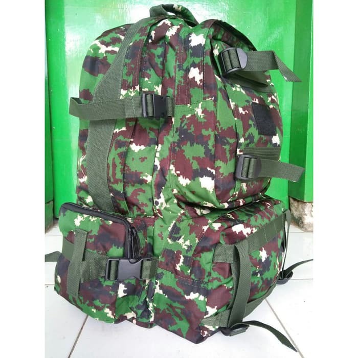 Tas Lebanon Jumbo/Ransel Loreng/Tas Punggung Doreng NKRI/Army/TNI/Airsoft/PERBAKIN/Tactical