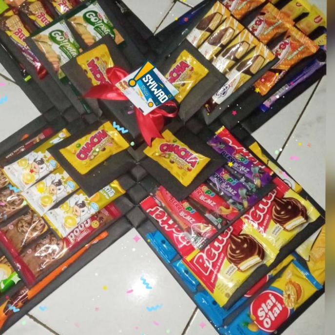 

♡ Explosion box 4 layer+ pull out money ukuran besar ⅍