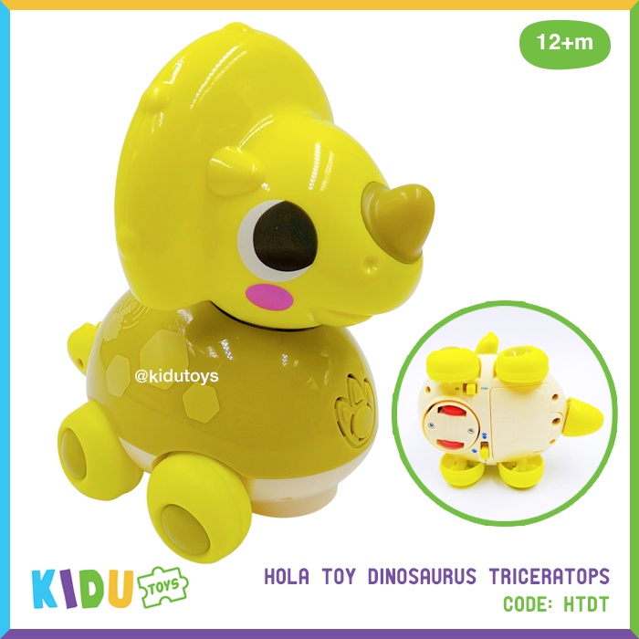 Mainan Anak Dinosaurus Hola Toy Dinosaurus Triceratops Tyronosaurus Dino Berjalan Mainan Dino Kidu Toys