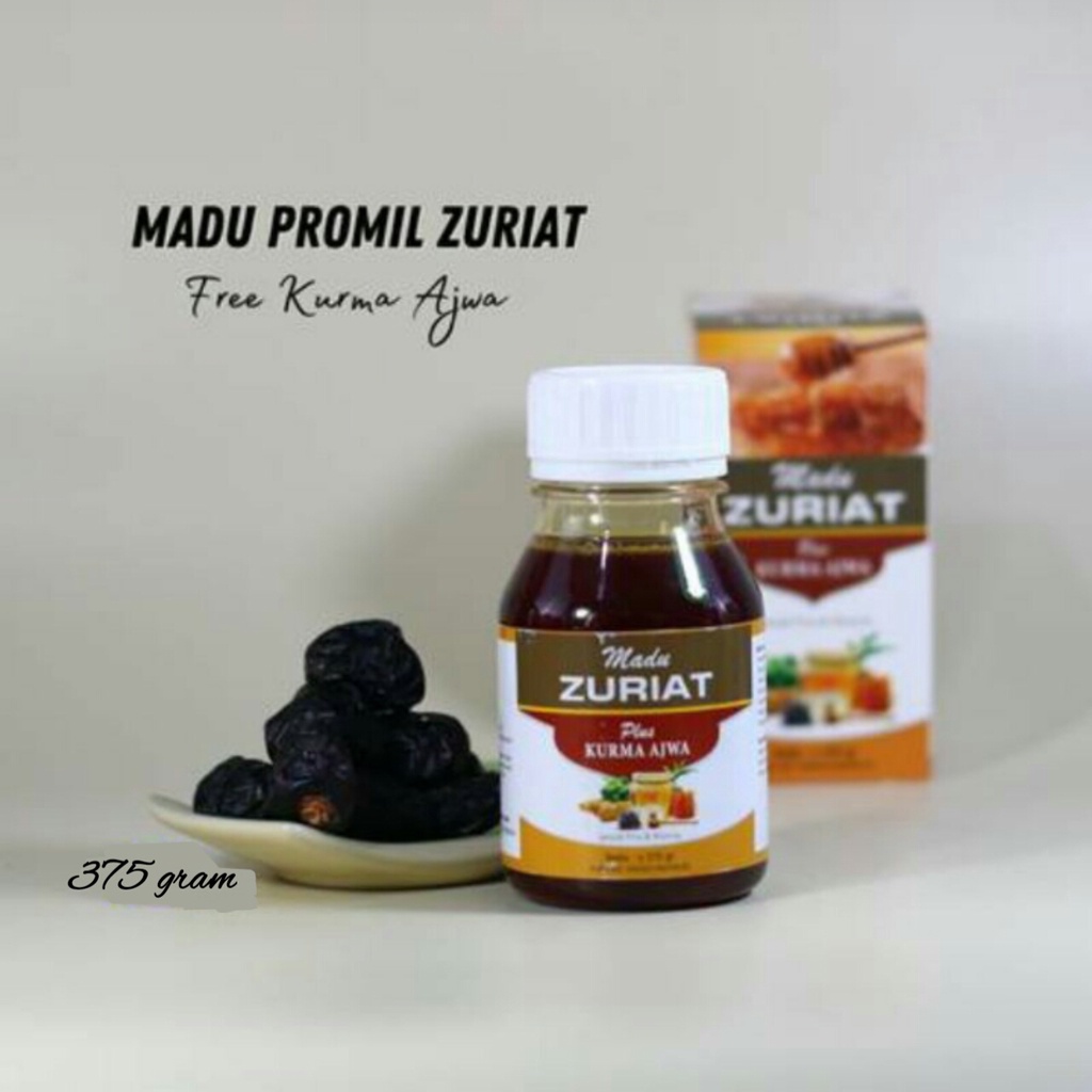 Madu Promil Plus Kurma Ajwa Madu Zuriat Herbal Promil Pria Wanita