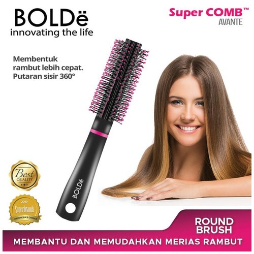 BOLDe Sisir / Super Comb Round Brush