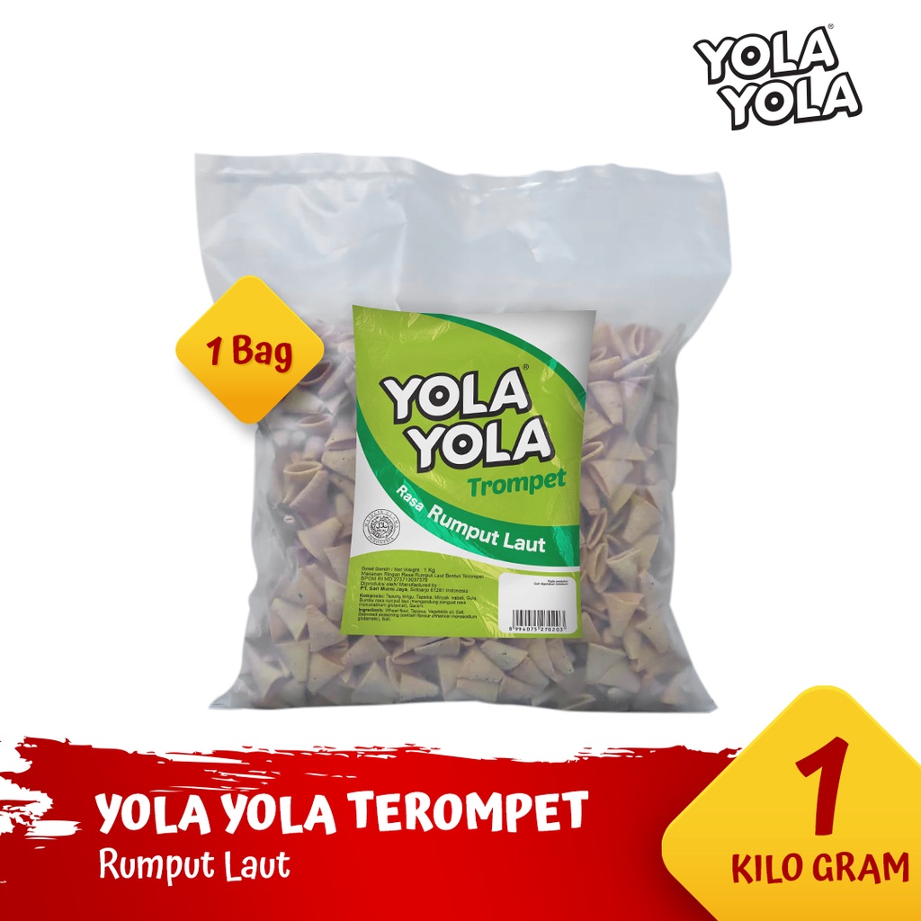 

Yola Yola Terompet - Rumput Laut [1 Kg]