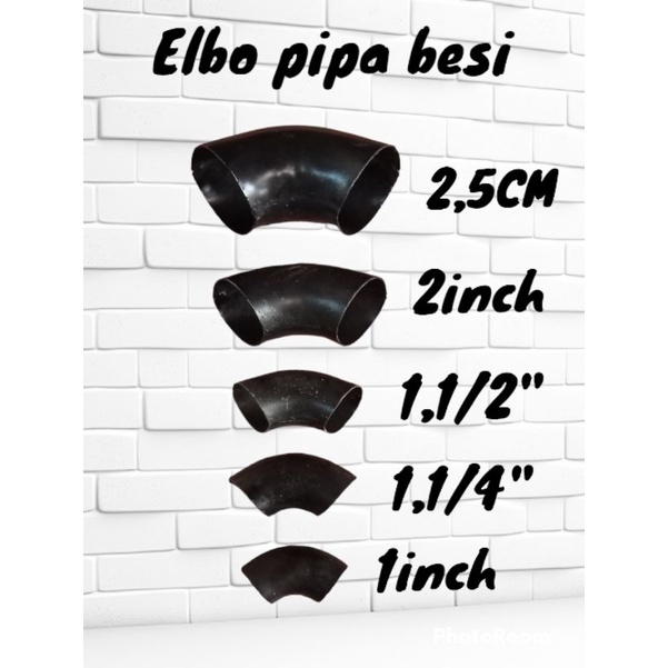 Elbo besi pipa las ,penyambung pipa besi tikungan