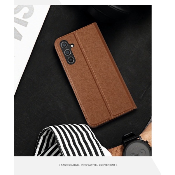 Promo DUX DUCIS SKIN X2 Flip Cover Case Samsung A54 Case A34 Samsung A14 - BLACK SAMSUNG S23 Berkual