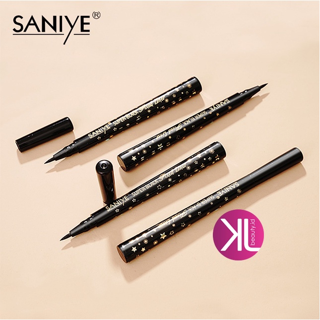 SANIYE BPOM Hitam Eyeliner Pen Waterproof