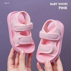 Sepatu Sandal Anak Laki Laki Perempuan Kain Jala Bahan Eva Lembut