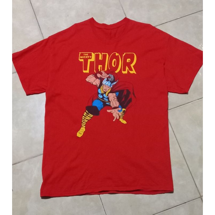 Marvel Thor cartoon tshirt vintage